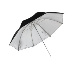 Black/Silver Umbrella 110cm