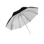 Black/Silver Umbrella 110cm