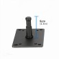 T-Shape Wall Plate 6cm