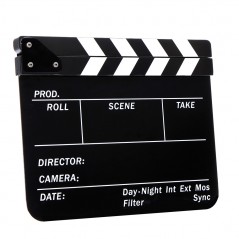 ClapperBoard 25x30cm (Black)