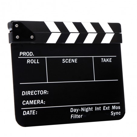 ClapperBoard 25x30cm (Black)