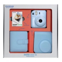 Instax Mini 12 Bundle Box (Pastel Blue)