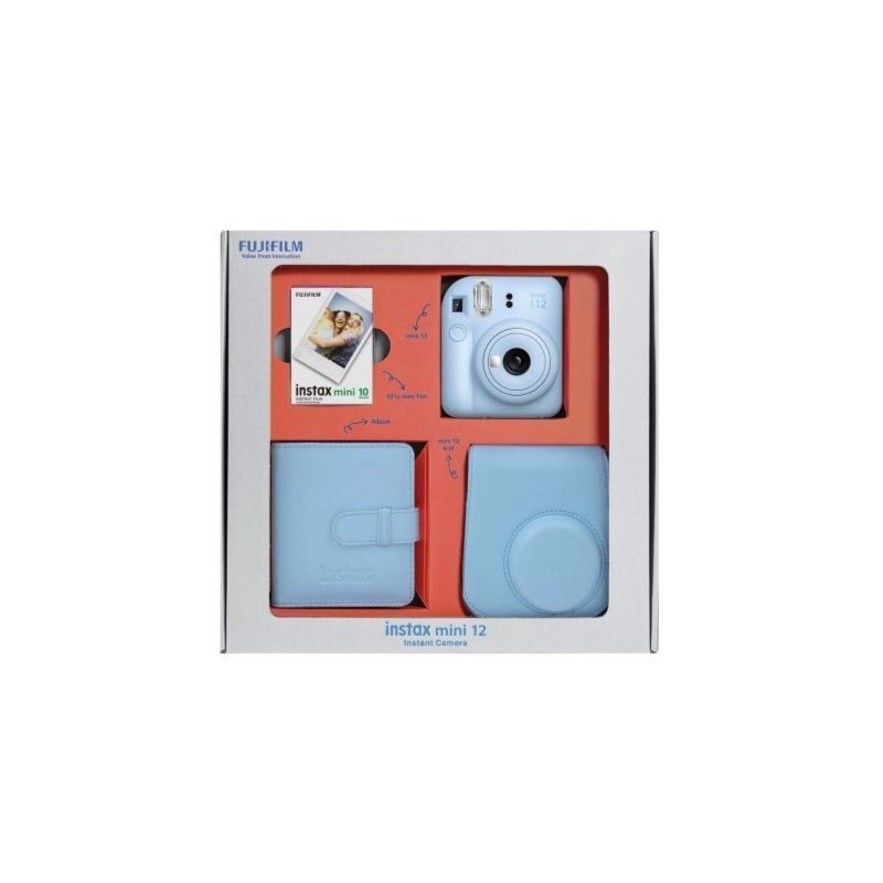 Instax Mini 12 Bundle Box (Pastel Blue)