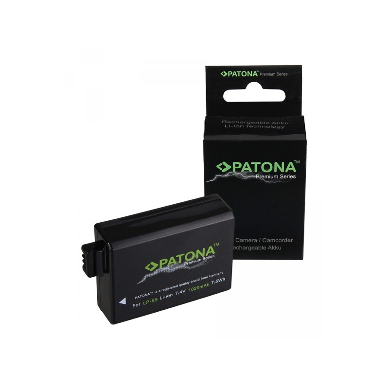 PATONA Premium Battery f. Canon LP-E5