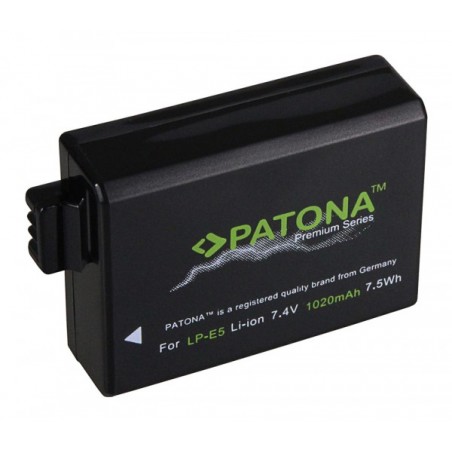 PATONA Premium Battery f. Canon LP-E5
