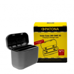 PATONA Dual Charger For Insta360 X3