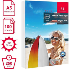 Glossy Photo Paper 15x21cm - 100sheets