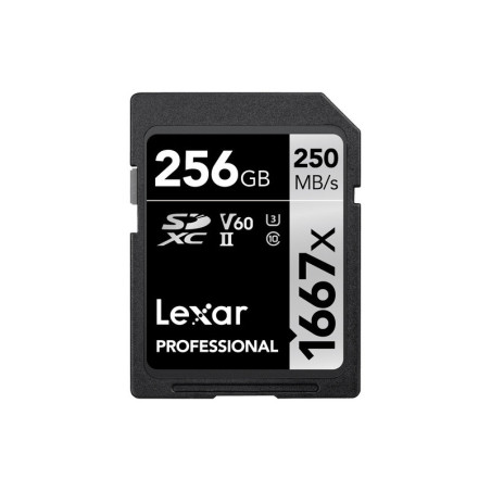 Lexar 256GB Professional 1667x UHS-II SDXC Memory Card