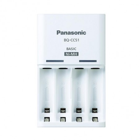 Panasonic Eneloop Basic Charger + 4 AA Batteries
