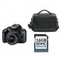 Canon EOS 4000D 18-55mm + Bag + 16GB