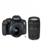 Canon EOS 2000D 18-55 + 75-300
