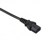 Hama Power Cord, plug with earth contact - 3-pin socket, 1.50m, 10pcs