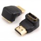 SBOX HDMI FEMALE TO MALE 90° ADAPTER