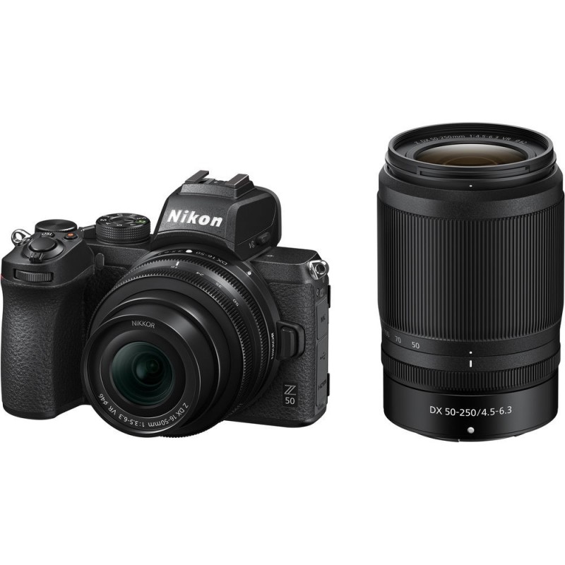 Nikon Z50 DX 16-50 + 50-250 VR