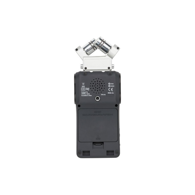 チコ:Zoom H6 Handy Recorder Zoom H6 All Black Portable Studio with 4 XLR/TRS Inputs