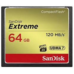 SanDisk Extreme PRO CF 64GB 120MB/s