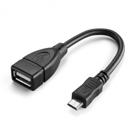 SBOX USB Type A Female to Micro B Male Adapter Cable 0.1M