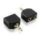 SBOX ADAPTER SBOX 3.5mm -  2 x 3.5mm