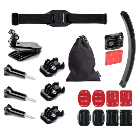 GOPRO BAG PACK WITH ACCESSORIES