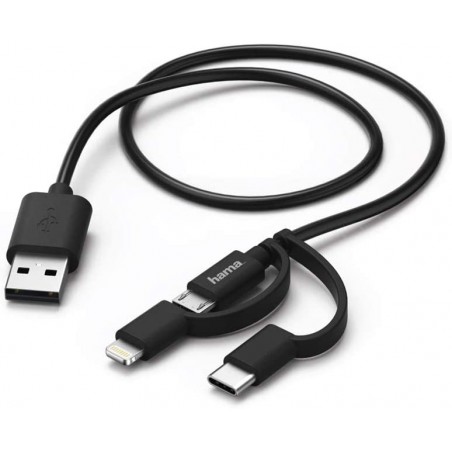HAMA 3-in-1 Micro USB Cable