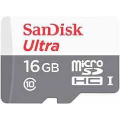 SANDISK ULTRA 16GB 80MB/S MicroSDHC