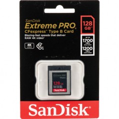 SanDisk Extreme PRO CFexpress 128GB Type B