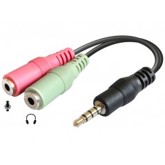 HAMA Jack Adapter Cable 0.1M